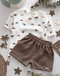 Beachshorts Loriot Taupe
