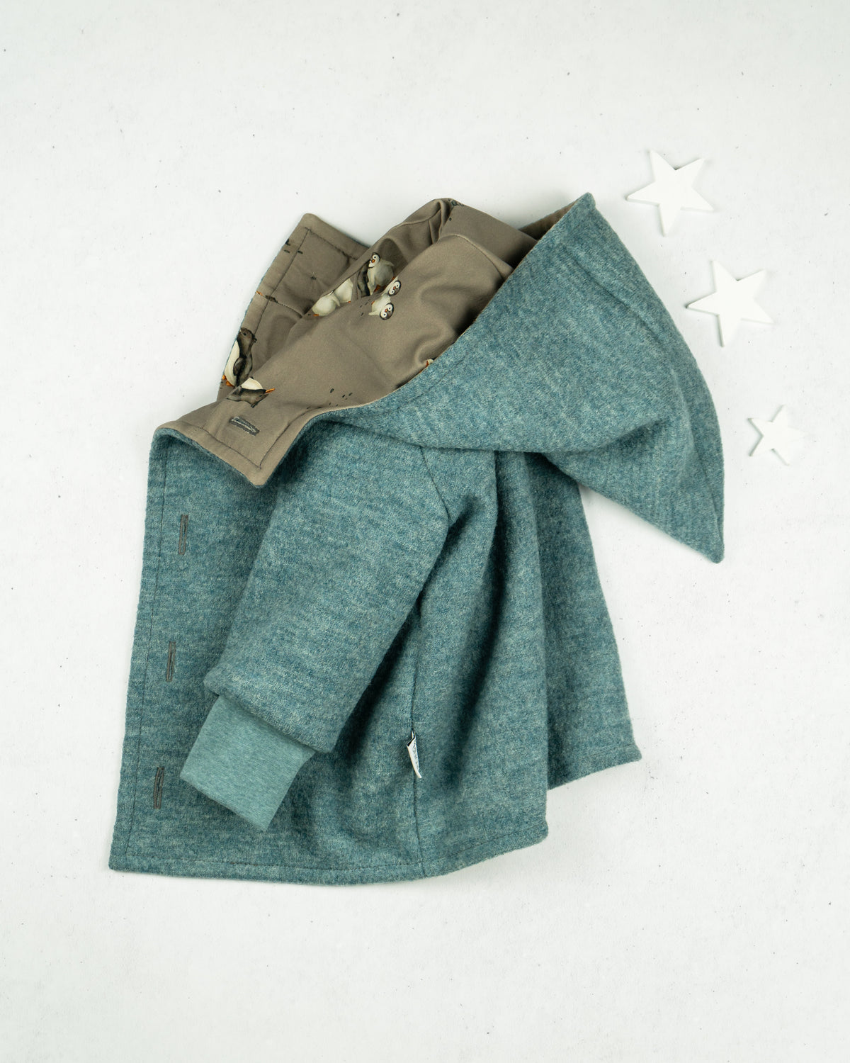 Oversize Walk Jacke