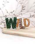 Wild - Chenille Patsch