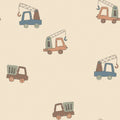 Fahrzeuge Sand -French Terry