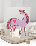Pferd rosa