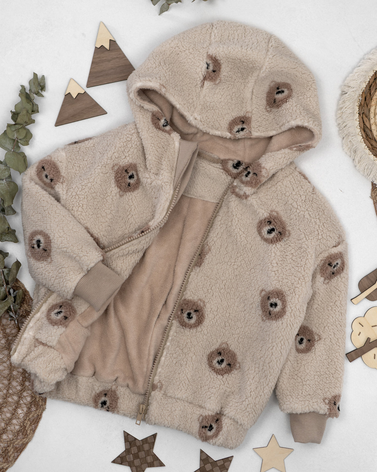 Cord/Teddy Jacke