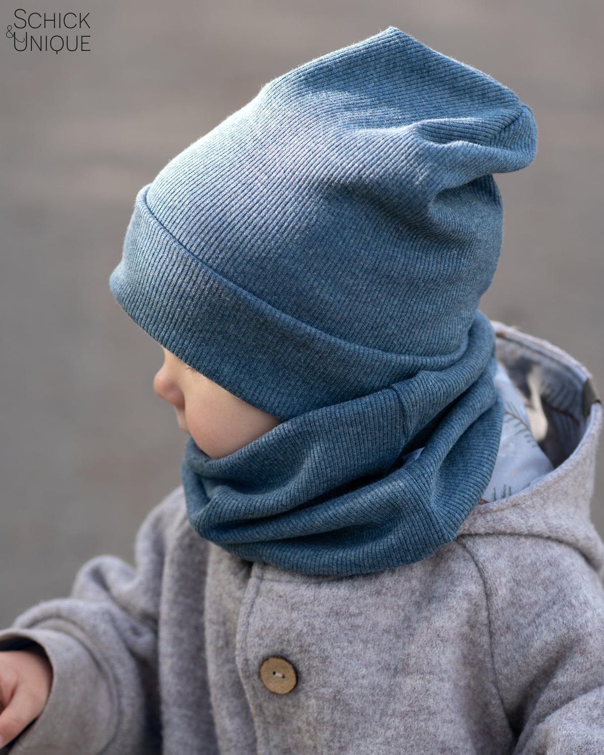 Hipsterbeanie Doppellagig