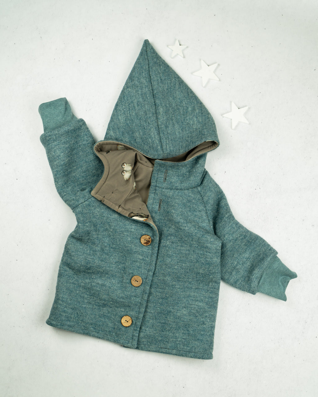 Oversize Walk Jacke