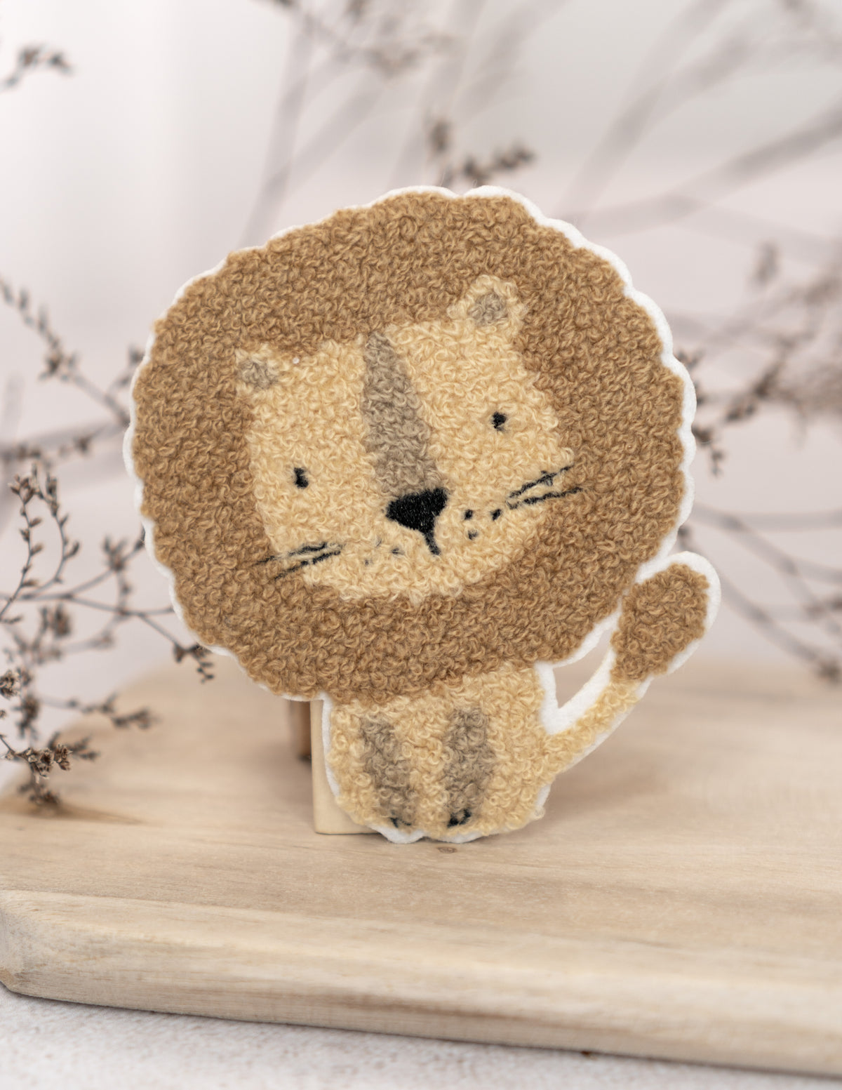 Löwe - Chenille Patsch