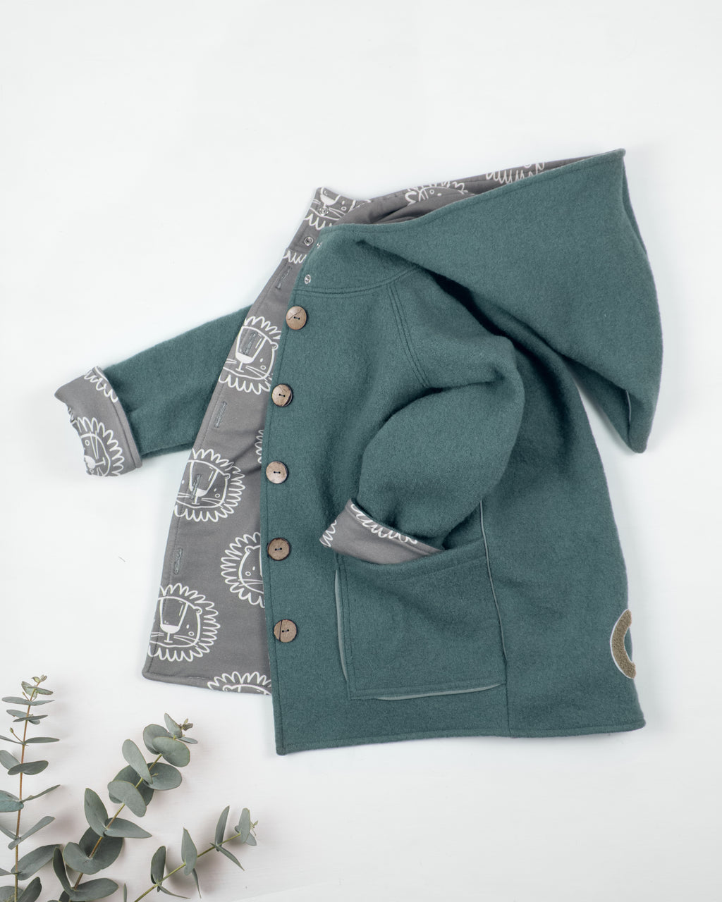 Oversize Walk Jacke