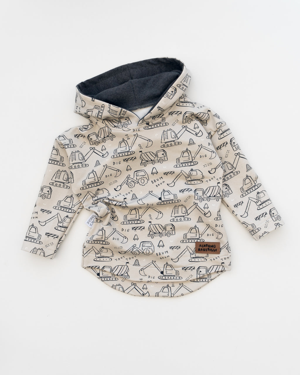 Basic Langarmshirt mit/ohne Kapuze