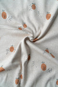 Orangen- Rib Jersey