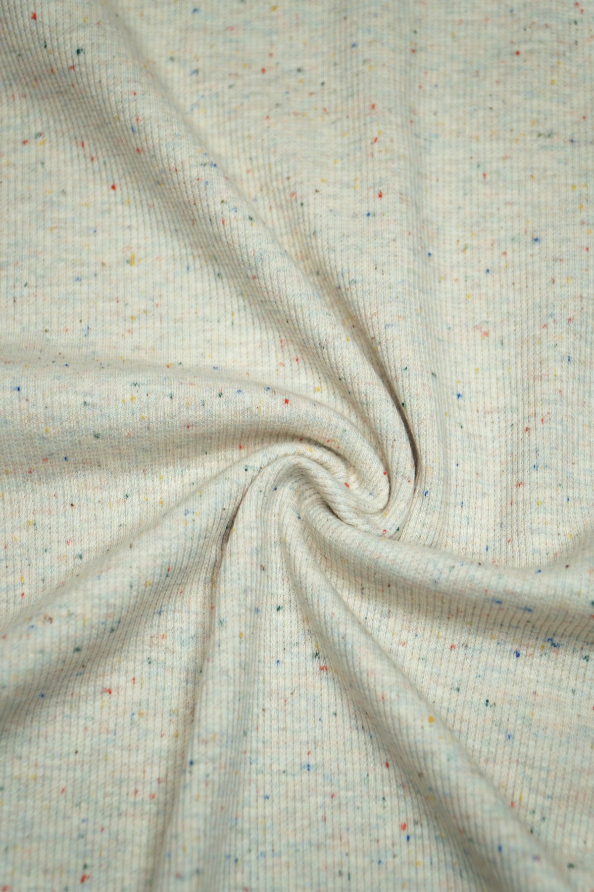 Konfetti cream_ Rib Jersey